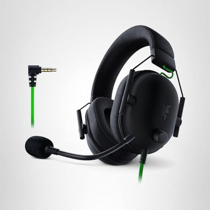 Razer BlackShark V2 X Xbox Gaming Headset: 50mm Drivers - Cardioid Mic - Lightweight - Comfortable, Noise Isolating Earcups - for Xbox Series X, Series S, PS5, PC, Switch via 3.5mm Audio Jack - Black