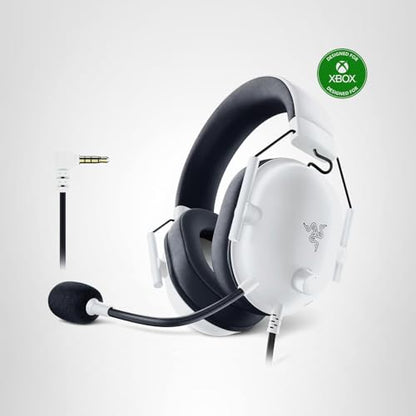 Razer BlackShark V2 X Xbox Gaming Headset: 50mm Drivers - Cardioid Mic - Lightweight - Comfortable, Noise Isolating Earcups - for Xbox Series X, Series S, PS5, PC, Switch via 3.5mm Audio Jack - Black