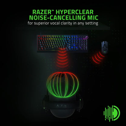 Razer BlackShark V2 X Xbox Gaming Headset: 50mm Drivers - Cardioid Mic - Lightweight - Comfortable, Noise Isolating Earcups - for Xbox Series X, Series S, PS5, PC, Switch via 3.5mm Audio Jack - Black