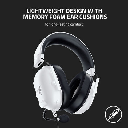 Razer BlackShark V2 X Xbox Gaming Headset: 50mm Drivers - Cardioid Mic - Lightweight - Comfortable, Noise Isolating Earcups - for Xbox Series X, Series S, PS5, PC, Switch via 3.5mm Audio Jack - Black