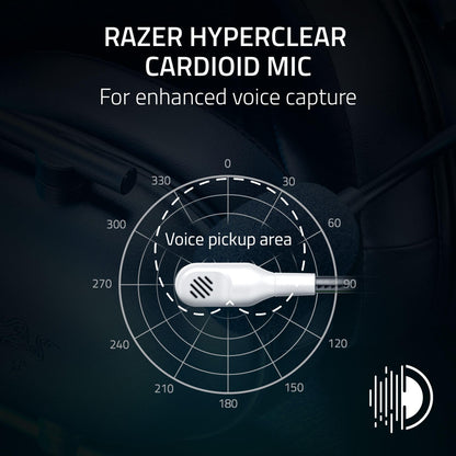 Razer BlackShark V2 X Xbox Gaming Headset: 50mm Drivers - Cardioid Mic - Lightweight - Comfortable, Noise Isolating Earcups - for Xbox Series X, Series S, PS5, PC, Switch via 3.5mm Audio Jack - Black