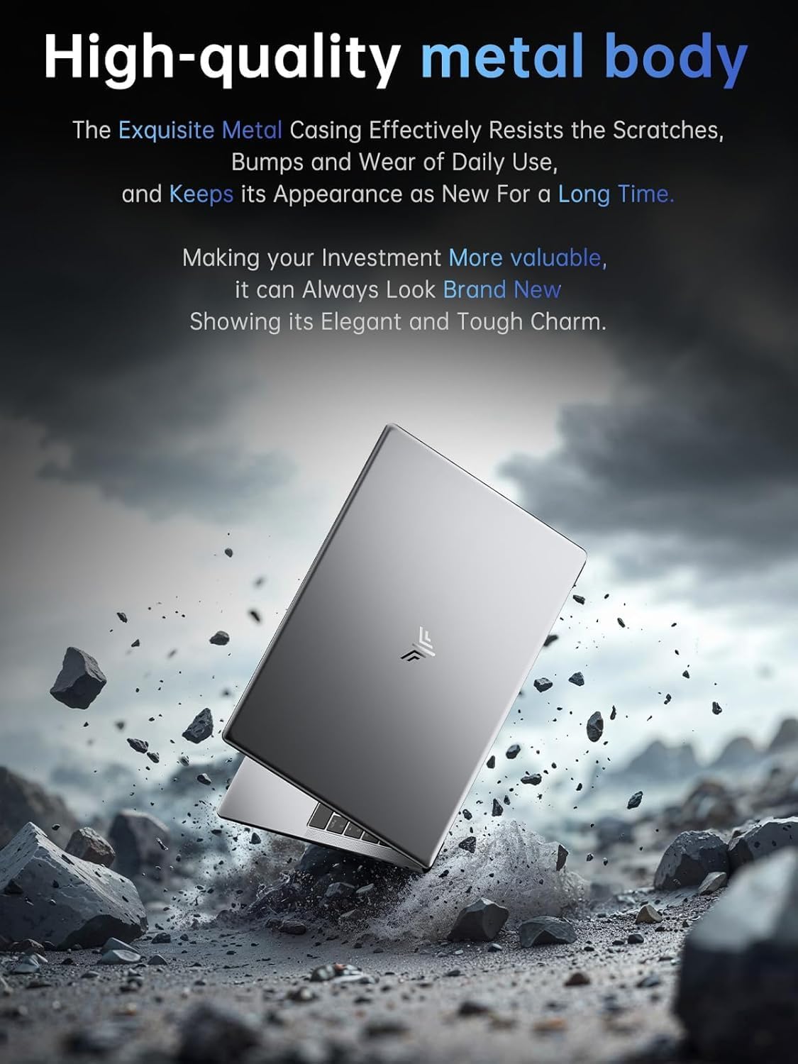 Laptop, 2026 New Laptop Computer with Intel Twin Lake N150 Processor(Up to 3.6GHz), 16GB RAM 512GB NVMe SSD, 15.6" FHD Display, Windοws 11/Student/Business Laptop, HDMI, USB3.2, Long Battery Life