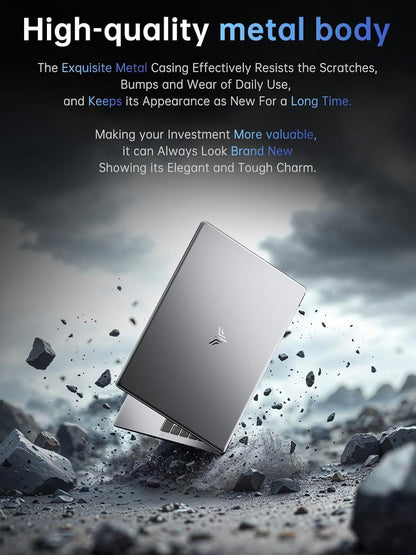 Laptop, 2026 New Laptop Computer with Intel Twin Lake N150 Processor(Up to 3.6GHz), 16GB RAM 512GB NVMe SSD, 15.6" FHD Display, Windοws 11/Student/Business Laptop, HDMI, USB3.2, Long Battery Life