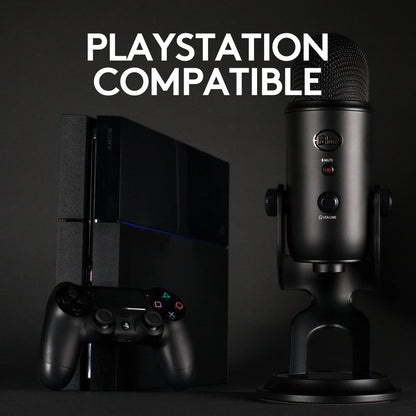 Logitech Creators Blue Yeti USB Microphone for Gaming, Streaming, Podcast, YouTube, Discord, PC, Studio Sound, Plug & Play-Midnight Blue