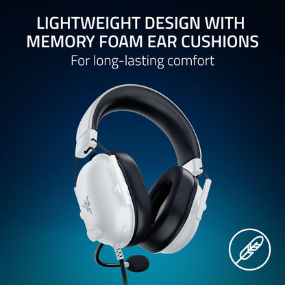 Razer BlackShark V2 X Xbox Gaming Headset: 50mm Drivers - Cardioid Mic - Lightweight - Comfortable, Noise Isolating Earcups - for Xbox Series X, Series S, PS5, PC, Switch via 3.5mm Audio Jack - Black