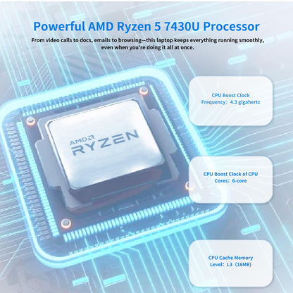 HP Flagship 17 Laptop Computer - AMD Ryzen 5, AMD Radeon Graphics, 17.3 FHD IPS Anti-Glare, Wi-Fi6 & BT 5.4, Fast Charge, Win 11 Pro Laptop for Business & Student, w/Redragon Kit, 16GB RAM, 1TB SSD