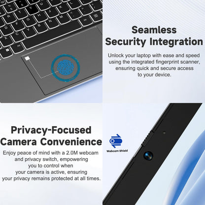 NIMO 15.6" IPS FHD Student Laptop, Intel 6-Core i3-1215U, 16GB RAM, 512GB SSD (Beats R5 7520U, Up to 4.4GHz), Two-Year Warranty, Backlit Keyboard, Fingerprint, Wi-Fi 6, for Home & Business