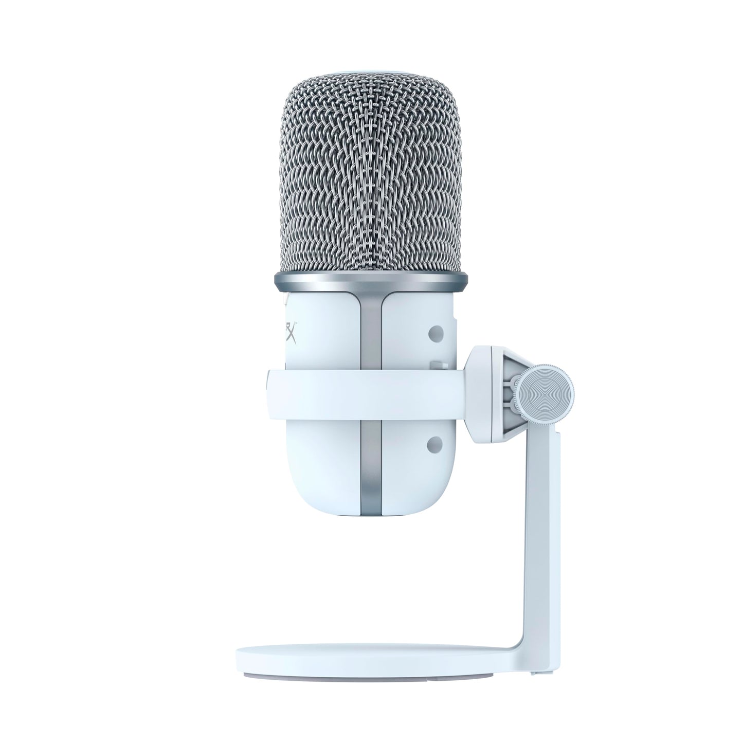 HyperX SoloCast 2 – Gaming USB Condenser Mic for PC, USB-C to USB-A, Built-in Pop Filter, Internal Shock Mount, Plug and Play, 24-bit / 96kHz, Compact Tiltable Stand – Black