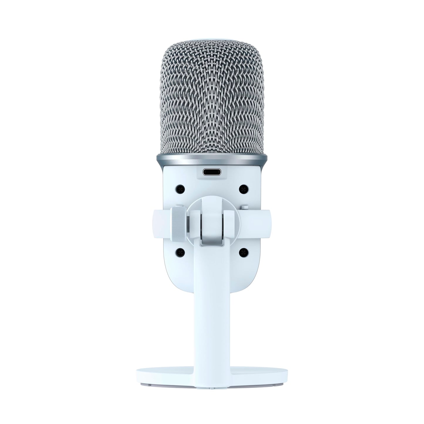 HyperX SoloCast 2 – Gaming USB Condenser Mic for PC, USB-C to USB-A, Built-in Pop Filter, Internal Shock Mount, Plug and Play, 24-bit / 96kHz, Compact Tiltable Stand – Black