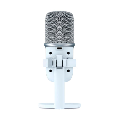 HyperX SoloCast 2 – Gaming USB Condenser Mic for PC, USB-C to USB-A, Built-in Pop Filter, Internal Shock Mount, Plug and Play, 24-bit / 96kHz, Compact Tiltable Stand – Black
