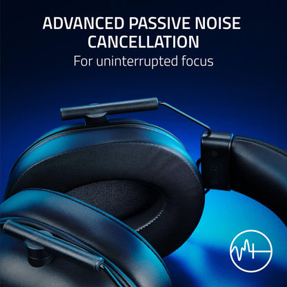 Razer BlackShark V2 X Xbox Gaming Headset: 50mm Drivers - Cardioid Mic - Lightweight - Comfortable, Noise Isolating Earcups - for Xbox Series X, Series S, PS5, PC, Switch via 3.5mm Audio Jack - Black