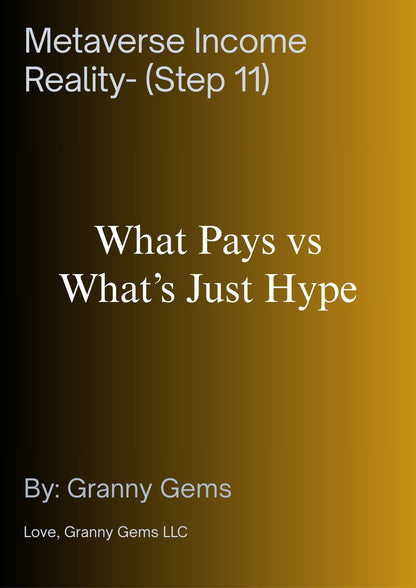 The Granny Gems Metaverse Millionaires System