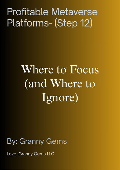 The Granny Gems Metaverse Millionaires System